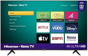 41ka4ClB6WL.__AC_SX300_SY300_QL70_ML2_ Hisense 58R6E3 4K Roku Smart TV review with HDR10 and DTS sound