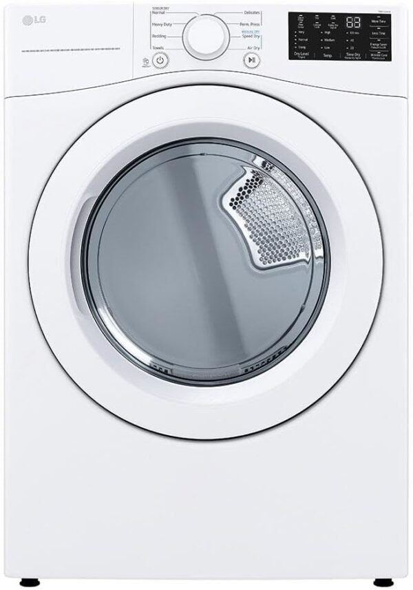 51gRx-PX3BL._AC_SL1500_-1 LG DLE3470W Front Load Dryer Review Ultra Large Capacity and Energy Efficiency Insights