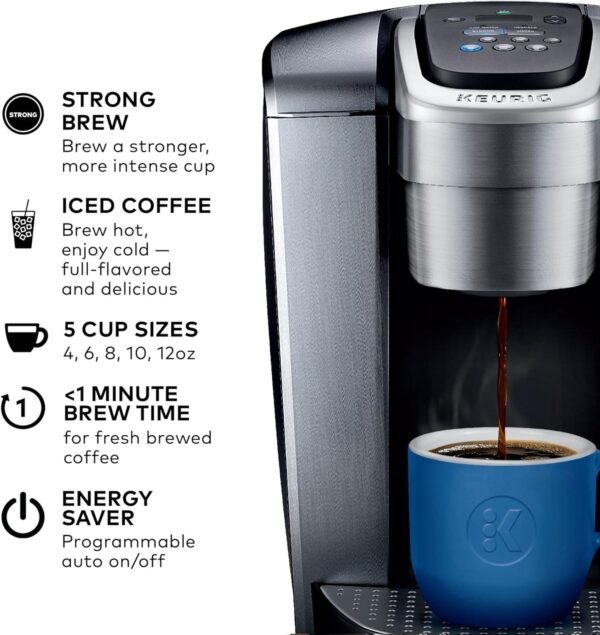 81MkgCsfbL._AC_SL1500_ Keurig K-Elite Coffee Maker Review Best Single Serve Brewer with Iced Coffee Feature