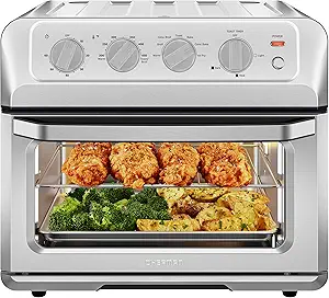 91yxsnadqFL.__AC_SX300_SY300_QL70_FMwebp_ Chefman Air Fryer Toaster Oven XL 20L review versatile 7-in-1 cooking appliance